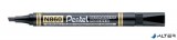 Alkoholos marker, 0,6-4,5 mm, vágott, PENTEL "N860", fekete