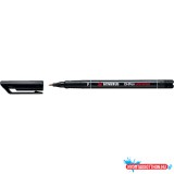 Alkoholos marker 0,7mm, STABILO OHPen F fekete