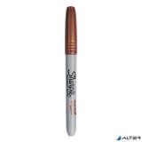 Alkoholos marker, 1,4 mm, kúpos, SHARPIE "Metallic", bronz