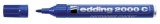 Alkoholos marker, 1,5-3 mm, kúpos, EDDING 2000, kék (TED2000K)