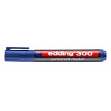Alkoholos marker, 1,5-3 mm, kúpos, edding "300", kék 4-300003