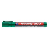 Alkoholos marker, 1,5-3 mm, kúpos, edding "300", zöld 4-300004