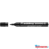 Alkoholos marker 1,5-3mm, kerek hegyû, Edding 2000 fekete
