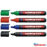 Alkoholos marker 1-5mm, vágott Edding 330 zöld