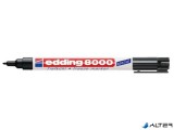 Alkoholos marker, 1 mm, kúpos, EDDING "8000 Freeze", fekete