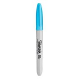 Alkoholos marker, 1 mm, kúpos, SHARPIE Fine Point, világoskék (SR0811060)