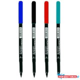 Alkoholos marker 1mm, kerek hegyű, Centropen 2536 kék