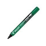Alkoholos marker 1mm, kerek hegyû,   Pilot 100 zöld
