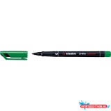 Alkoholos marker 1mm, STABILO OHPen M zöld