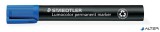 Alkoholos marker, 2-5 mm, vágott, STAEDTLER 'Lumocolor® 350', kék