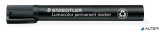 Alkoholos marker, 2-5 mm, vágott, STAEDTLER "Lumocolor® 350", fekete