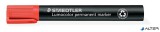 Alkoholos marker, 2-5 mm, vágott, STAEDTLER "Lumocolor® 350", piros