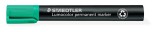 Alkoholos marker, 2-5 mm, vágott, STAEDTLER Lumocolor&reg; 350, zöld (TS3505)