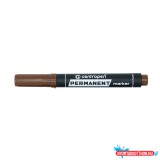 Alkoholos marker 2,5mm, kerek hegyû, Centropen 8566 barna