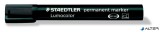 Alkoholos marker, 2 mm, kúpos, STAEDTLER 'Lumocolor® 352', fekete