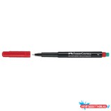 Alkoholos marker FABER-CASTELL Multimark 1513 F 0,6 mm piros