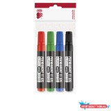 Alkoholos marker készlet, 3mm, kerek hegyû Ico 11XXL, 4 különféle szín