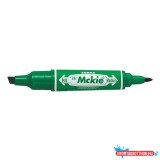 Alkoholos marker kétvégű ZEBRA Hi-Mckie 2,0-4,0 mm zöld