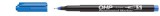 Alkoholos marker, OHP, 0,3 mm, S, ICO, kék (TICOHPSK)