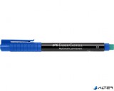 Alkoholos marker, OHP, 0,4 mm, FABER-CASTELL "Multimark 1523", kék