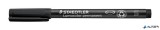 Alkoholos marker, OHP, 0,4 mm, STAEDTLER "Lumocolor® 313 S", fekete