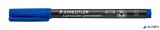 Alkoholos marker, OHP, 0,4 mm, STAEDTLER "Lumocolor® 313 S", kék