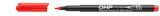 Alkoholos marker, OHP, 1-1,5 mm, M, ICO, piros (TICOHPMP)