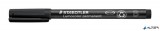 Alkoholos marker, OHP, 1-2,5 mm, STAEDTLER "Lumocolor® 314 B", fekete