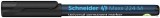 Alkoholos marker, OHP, 1 mm, SCHNEIDER 'Maxx 224 M', fekete