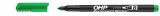 Alkoholos marker, OHP, 2-3 mm, B, ICO, zöld (TICOHPBZ)