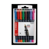 Alkoholos marker STABILO 841 S 8 darabos