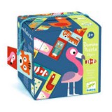 Állatos Dominó puzzle (DJECO, 28 db puzzle)