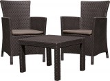 ALLIBERT ROSARIO BALCONY polyrattan kerti bútor garnitúra - barna
