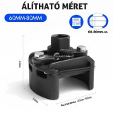 Állítható olajszűrő leszedő