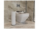 Álló WC papír tartó króm színű 38X15X4,3 cm SB077