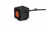 Allocacoc PowerCube Extended Remote 1,5m Black/Orange 1513BK/EUEXRM