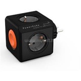 ALLOCACOC PowerCube Original Remote Single 4-es fekete kapcsolós hálózati elosztó (1511BK/EUORRM)