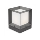 Állólámpa, antracitszürke, fehér, E27, Redo Landmark 9170