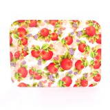 Alma mintás műanyag tálca 180534