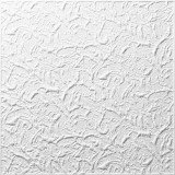 Álmennyezeti lap, F Paris, fehér, 50 x 50 cm