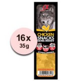ALPHA SPIRIT Snacks kockák - csirke, 16 x 35 g