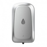 Alphadent Kft Rozsdamentes acél automata folyékony szappan adagoló, matt utántölthető 1000 ml