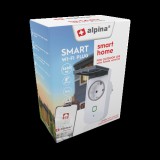 Alpina 26514 Kültéri konnektor WiFi Okos dugalj fogyasztásmérővel - Fehér (26514)