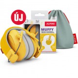 Alpine Muffy Gyermek hallásvédő fültok - sárga