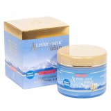 Alpine Silk Gold Placenta éjszakai krém (100 g) – intenzív hidratálás és sejtregenerálás növényi placentával