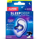 Alpine SleepDeep Füldugó alváshoz M/L méretben