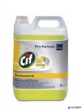 Általános tisztítószer, 5 L, CIF, citrom