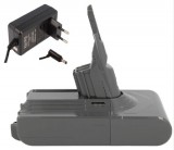 Alternatív Akku és akkutöltő tápegység egyben Dyson SV25V8 vezetéknélküli porszívókhoz ew05192