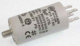 Alternatív Mosógép, mosogatógép alkatrész, 5,0UF, 450V, INDÍTÓKONDENZÁTOR Arcelik, Ariston, BEKO, Whirpool, Indesit motorokhoz ew04167