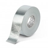 Alumínium ragasztószalag - üvegszálas - akril - 50 m x 50 mm - 150 mikron - lángálló